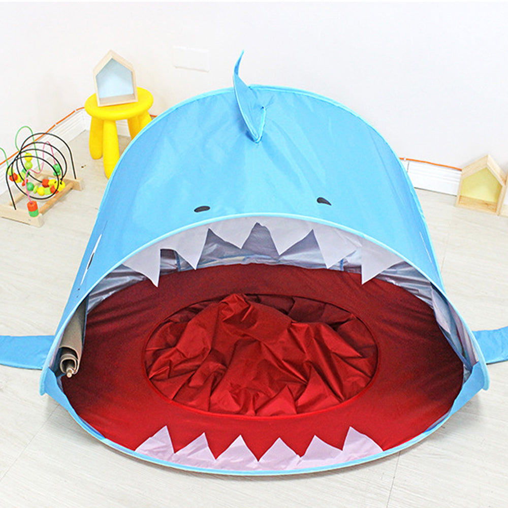 Baby Beach Shark Tent with Shallow Dipping Pool_6