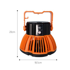 Portable Remote Control Camping Fan with Light - USB Rechargeable_5