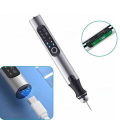 Mini Electric Professional Engraving Pen for Jewelry Glass Wood Stone Metal - USB Rechargeable_5
