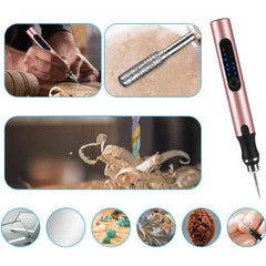 Mini Electric Professional Engraving Pen for Jewelry Glass Wood Stone Metal - USB Rechargeable_7