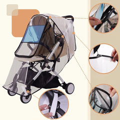 Travel Baby Stroller Rain Cover Weather Shield_6