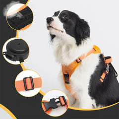 Ultimate 2-in-1 Reflective No-Pull Dog Harness with Retractable Leash and Control Handle_13