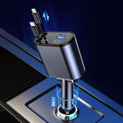 Ultimate 4 IN 1 Retraceable Car Charger - Cigarette Lighter_8