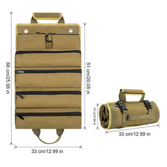 Large Capacity Waterproof Foldable Roll Tool Bag_11