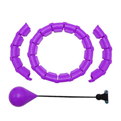 24 Section Adjustable Abdominal Weighted Hula Hoop - Available in 2 Colors_13