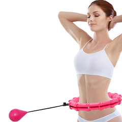 24 Section Adjustable Abdominal Weighted Hula Hoop - Available in 2 Colors_2