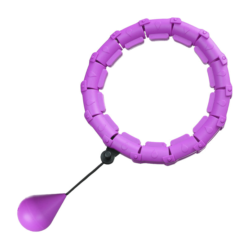 24 Section Adjustable Abdominal Weighted Hula Hoop - Available in 2 Colors_17