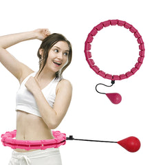 24 Section Adjustable Abdominal Weighted Hula Hoop - Available in 2 Colors_11
