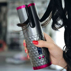 Portable Cordless Auto-Rotating Hair Curler - USB Rechargeable_6