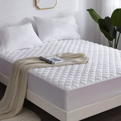 4 Layer Quilted Cotton Waterproof Mattress Protector and Breathable Bed Cover_13