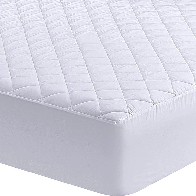 4 Layer Quilted Cotton Waterproof Mattress Protector and Breathable Bed Cover_6
