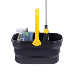 Collapsible Plastic Mop Washing Bucket Fit Sponge Mop Flat Mop Cotton Mop_6