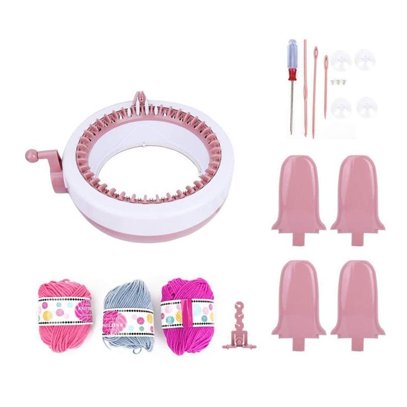 22/40 Needles DIY Knitting Machine Smart Weaving Knit Rotating Machine - Direct On Sale