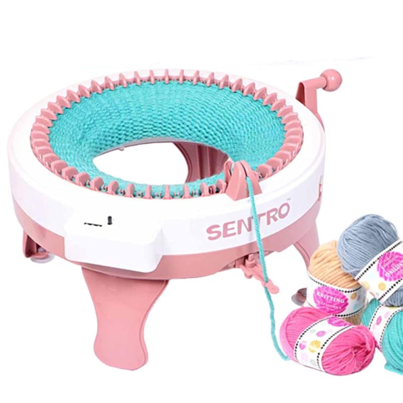 22/40 Needles DIY Knitting Machine Smart Weaving Knit Rotating Machine - Direct On Sale