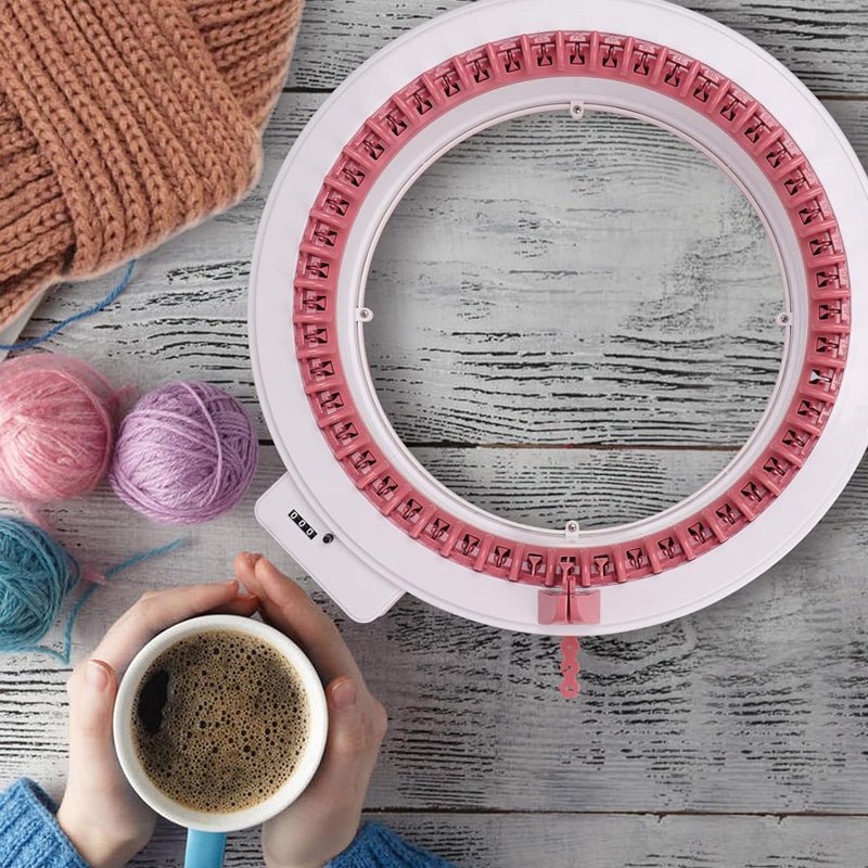 22/40 Needles DIY Knitting Machine Smart Weaving Knit Rotating Machine - Direct On Sale