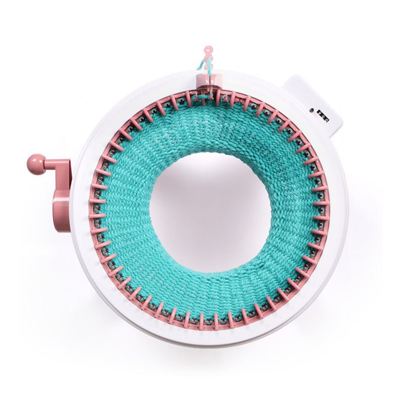 22/40 Needles DIY Knitting Machine Smart Weaving Knit Rotating Machine - Direct On Sale