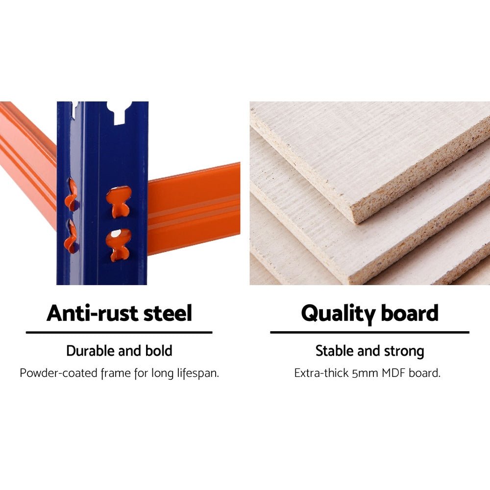 2.4MX1.8M Storage Rack for Garage Industrial Shelving Racking Storage Shelve - Direct On Sale