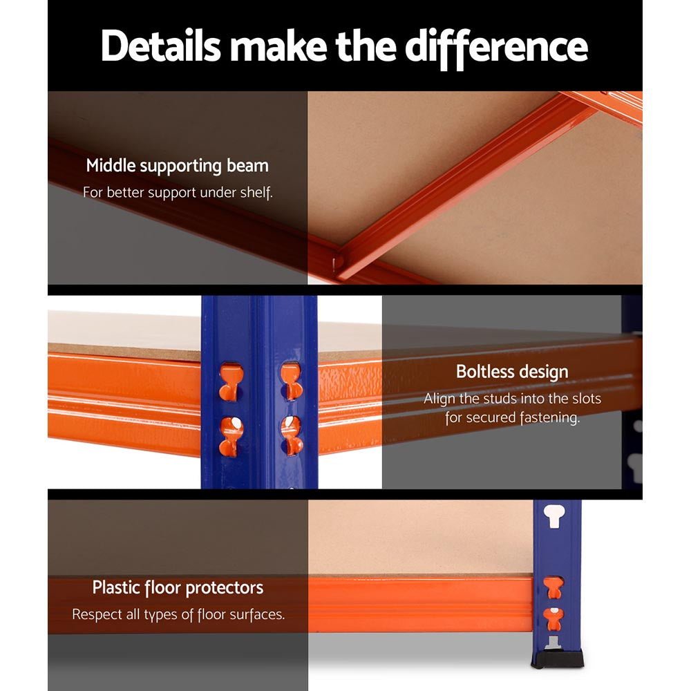 2.4MX1.8M Storage Rack for Garage Industrial Shelving Racking Storage Shelve - Direct On Sale