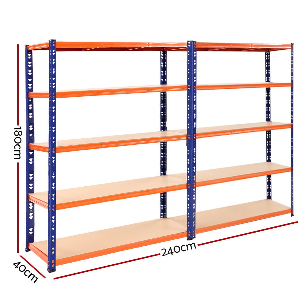 2.4MX1.8M Storage Rack for Garage Industrial Shelving Racking Storage Shelve - Direct On Sale