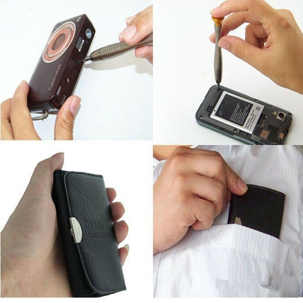 25 in 1 Multi - purpose Precision Screwdriver Wallet Set Repairtools - Direct On Sale