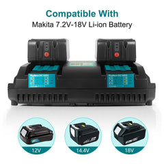 Makita Compatible 18V Li-Ion Tool Battery/Charger BL1860 B 5.0Ah LXT BL1850B BL1830B