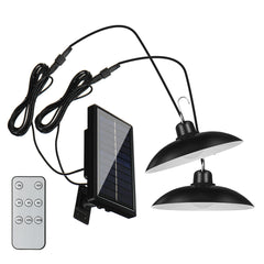 50W Waterproof Solar LED Pendant Outdoor Flood Light + Remote Control