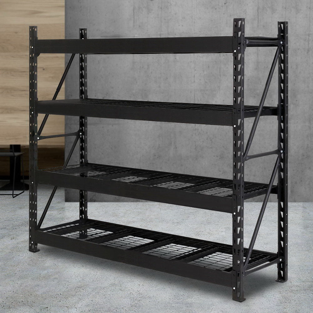 2M Storage Rack Racking Industrial Shelving Heavy Duty Steel Garage Storage Rack - Direct On Sale