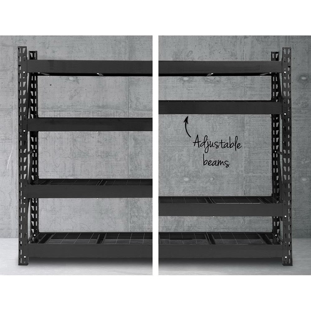 2M Storage Rack Racking Industrial Shelving Heavy Duty Steel Garage Storage Rack - Direct On Sale