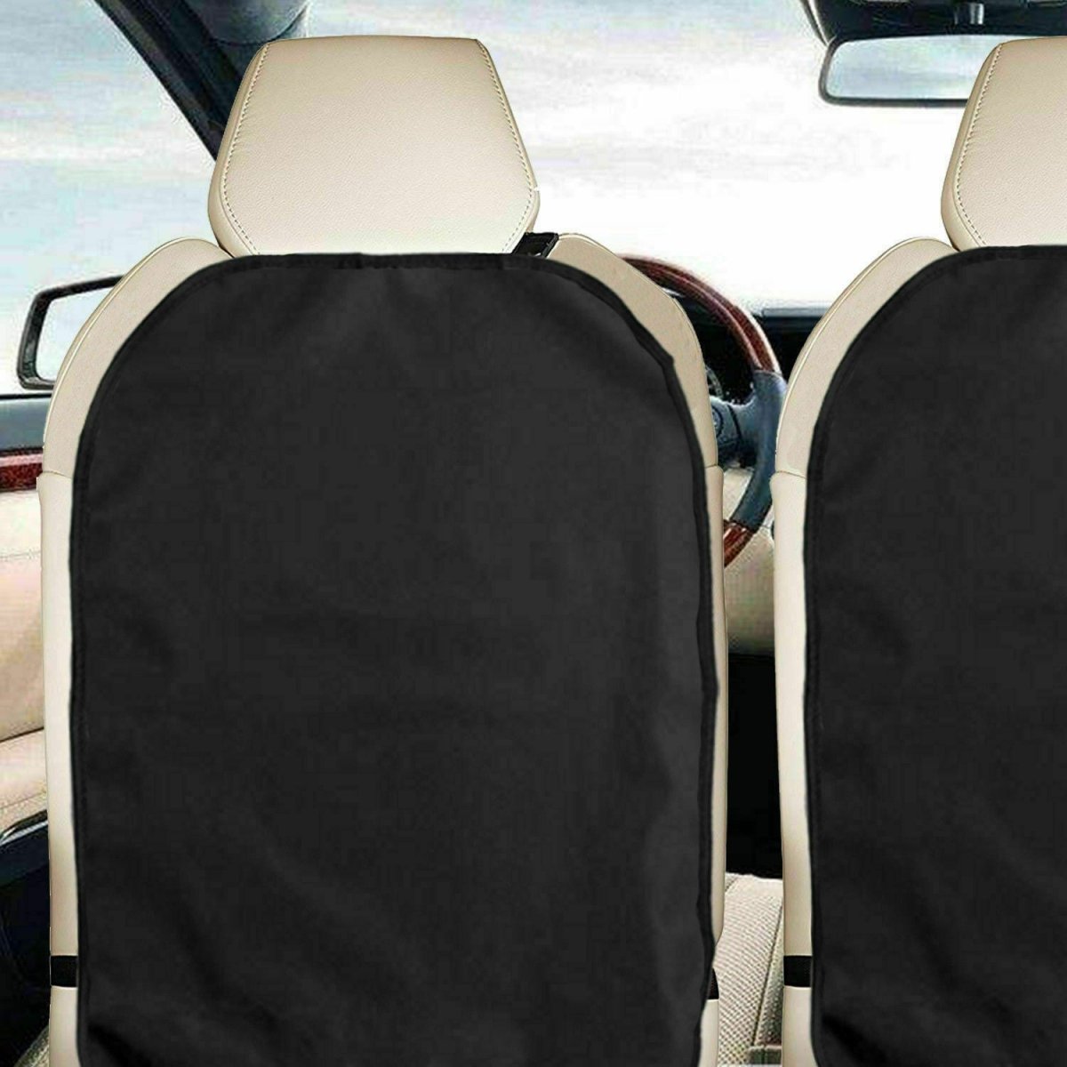 2x Car Back Seat Protectors Covers Travel Auto Kid - Direct On Sale
