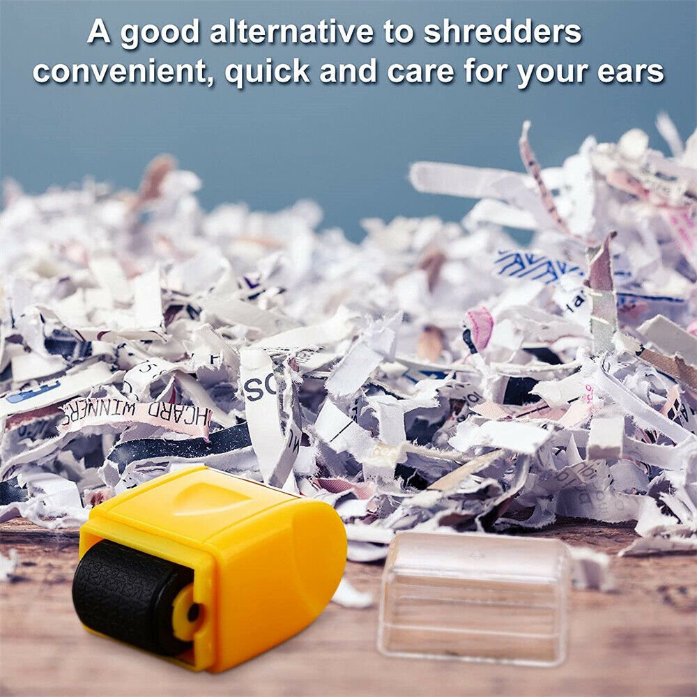 2x Confidential Privacy Data Protection Stamp Roller - Direct On Sale