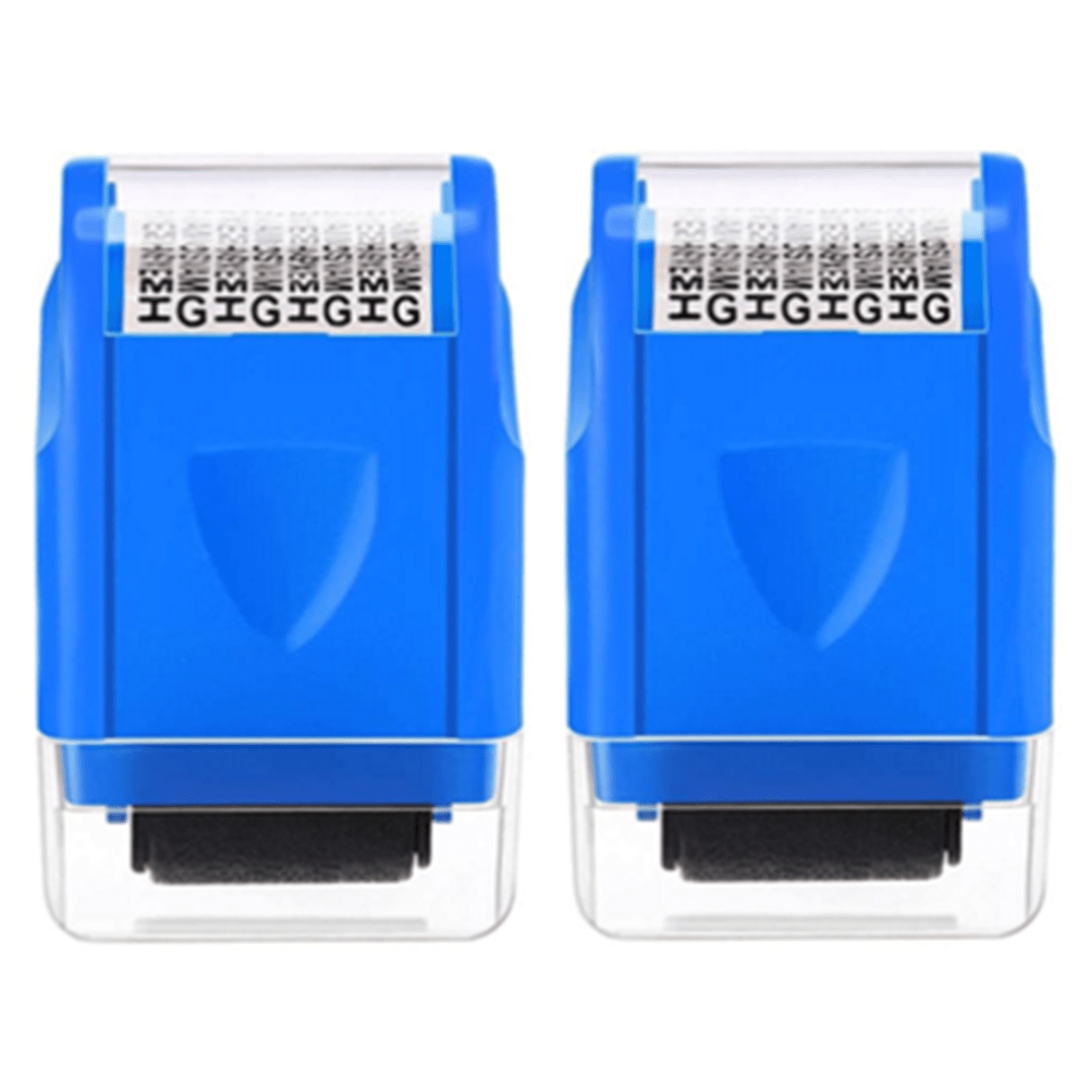2x Confidential Privacy Data Protection Stamp Roller - Direct On Sale