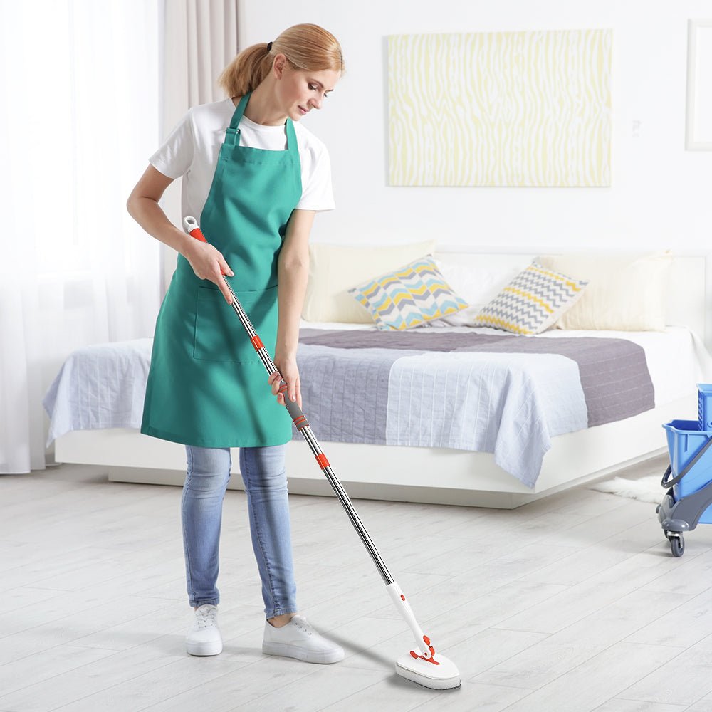 3 in 1 Tile Tub Scrubber Brush - Extendable Long Handle with Adjustable Angles - Direct On Sale