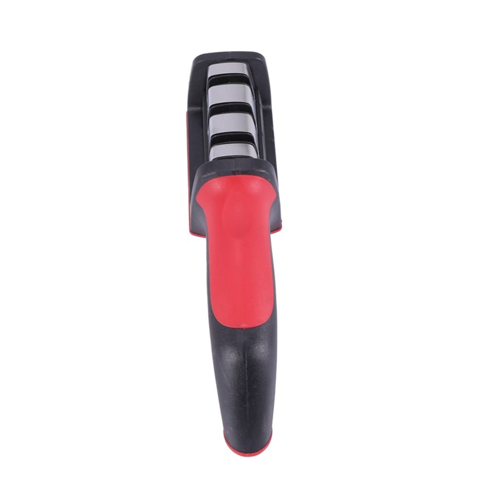 3 Levels Multipurpose Manual Kitchen Knife Sharpening Tool - Direct On Sale