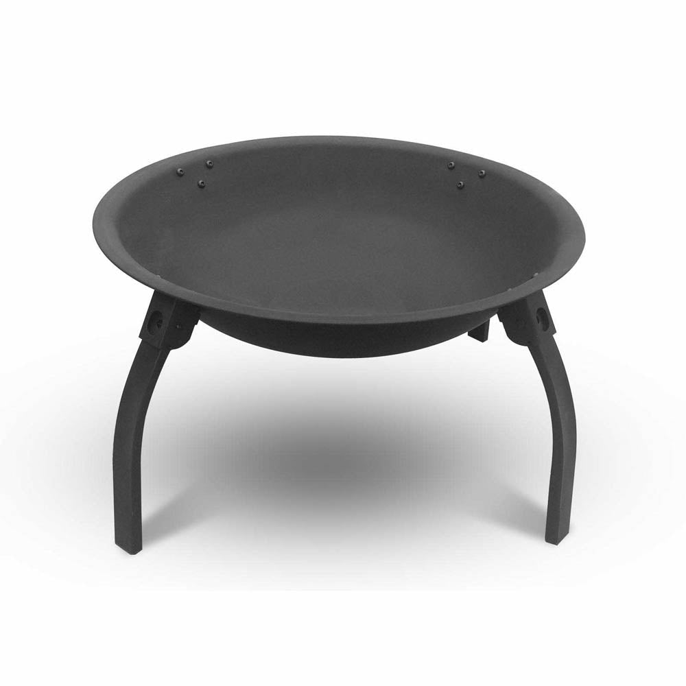 30" Fire Pit BBQ Charcoal Grill Smoker Portable Outdoor Camping Garden Pits - Direct On Sale