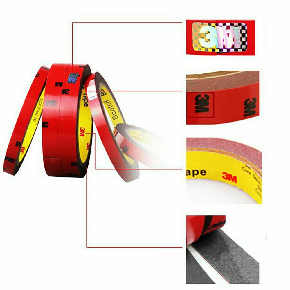 3M Strong Permanent Double Sided Super Sticky Versatile Roll Tape Auto - Direct On Sale