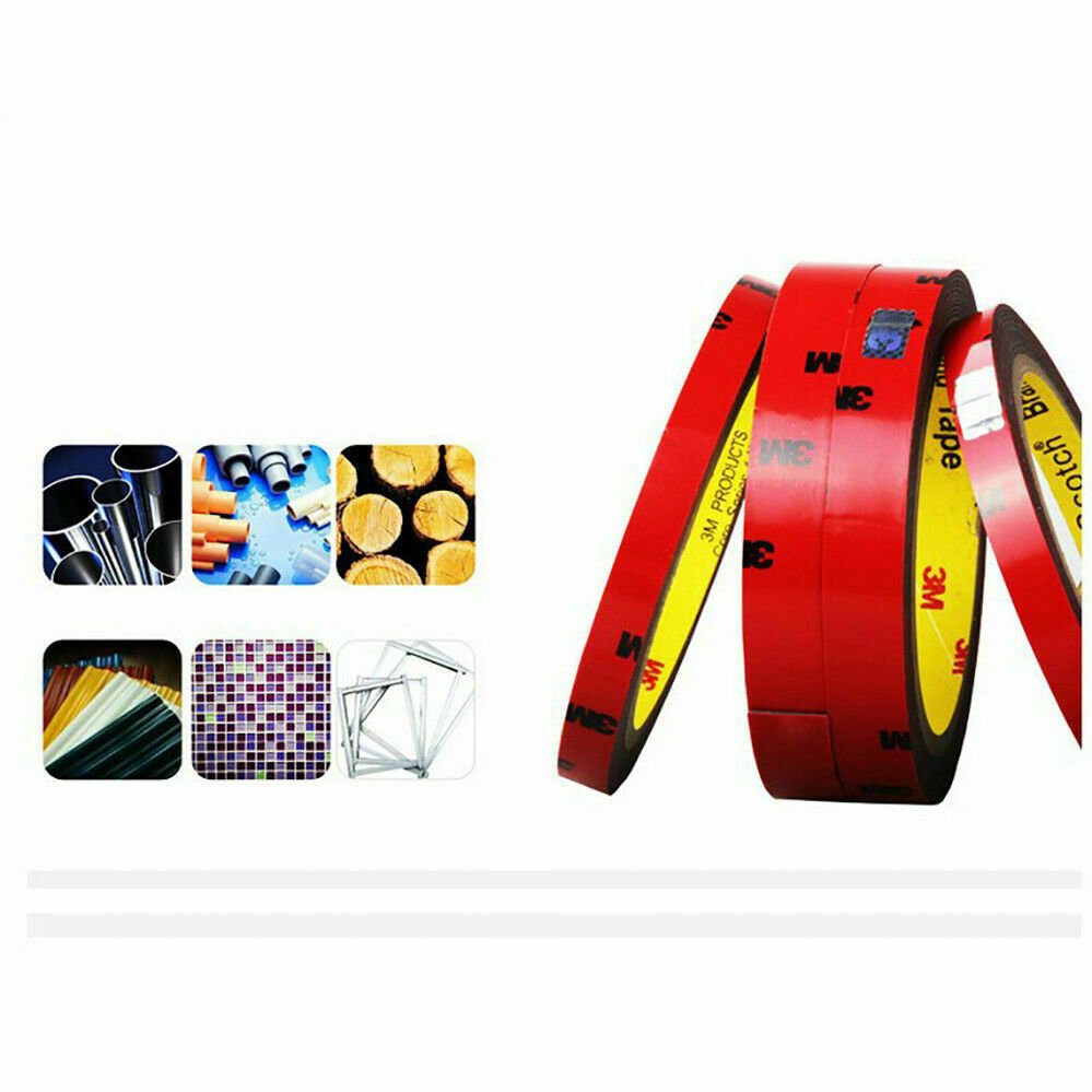 3M Strong Permanent Double Sided Super Sticky Versatile Roll Tape Auto - Direct On Sale
