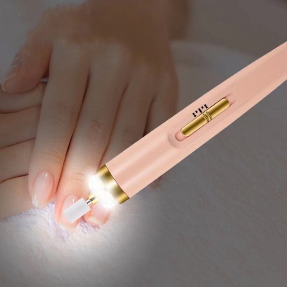 5 - in - 1 Electric Nail Drill Kit Full Manicure and Pedicure Tool - USB Rechargeable - Direct On Sale