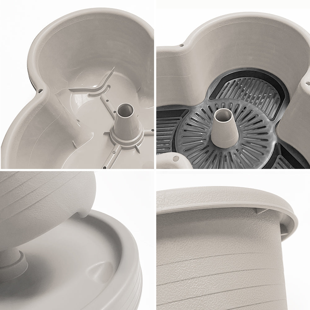 5 - Tier Stackable Vertical Garden Planter Pots - Space - Saving Planting Solution - Direct On Sale