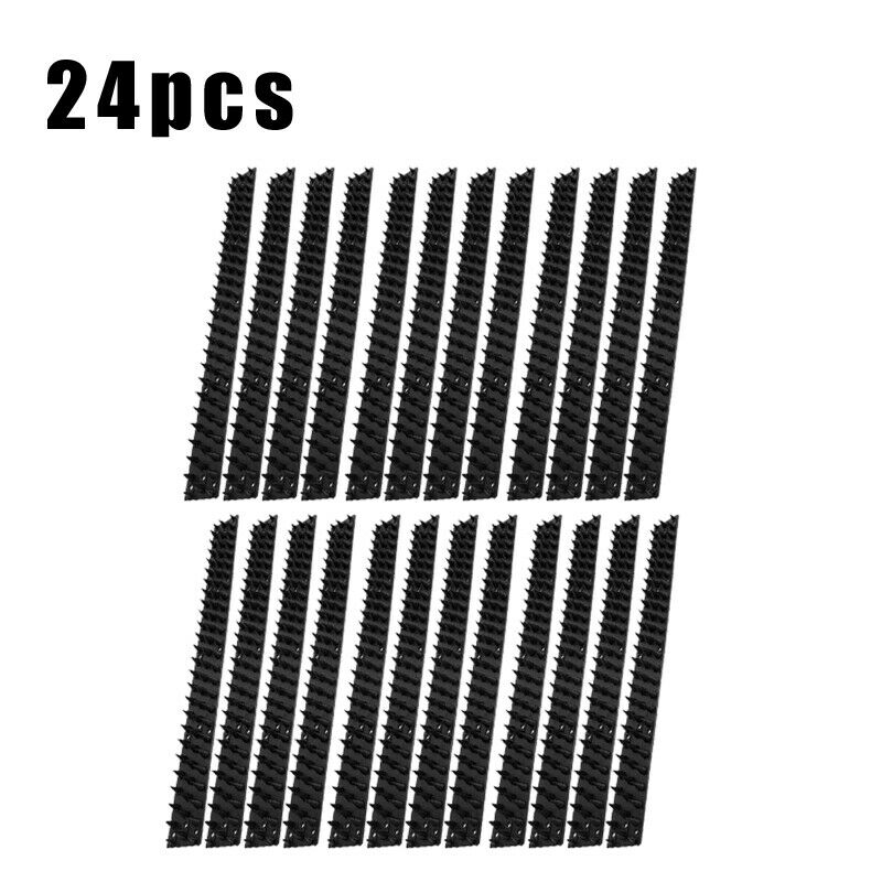 5.4m/10.8m Bird Spikes Human Cat Possum Mouse Pest Control Spiked Fence Garden - Direct On Sale