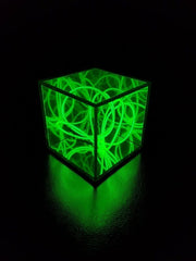 Pocket Universe Infinity Mirror Cube - 6 Colour Fun New Glow Activity Light Toy
