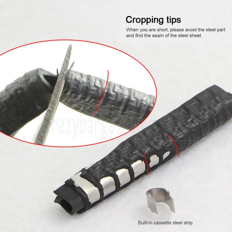 5M SUV Car Door Moulding Rubber Scratch Protector Strip Edge Guard Trim - Direct On Sale