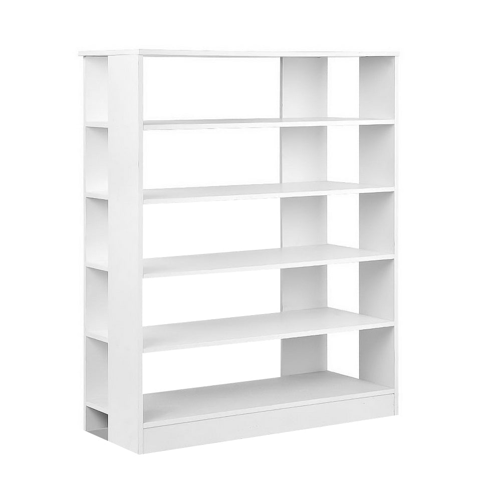 6 - Tier Shoe Rack Cabinet - White - Direct On Sale