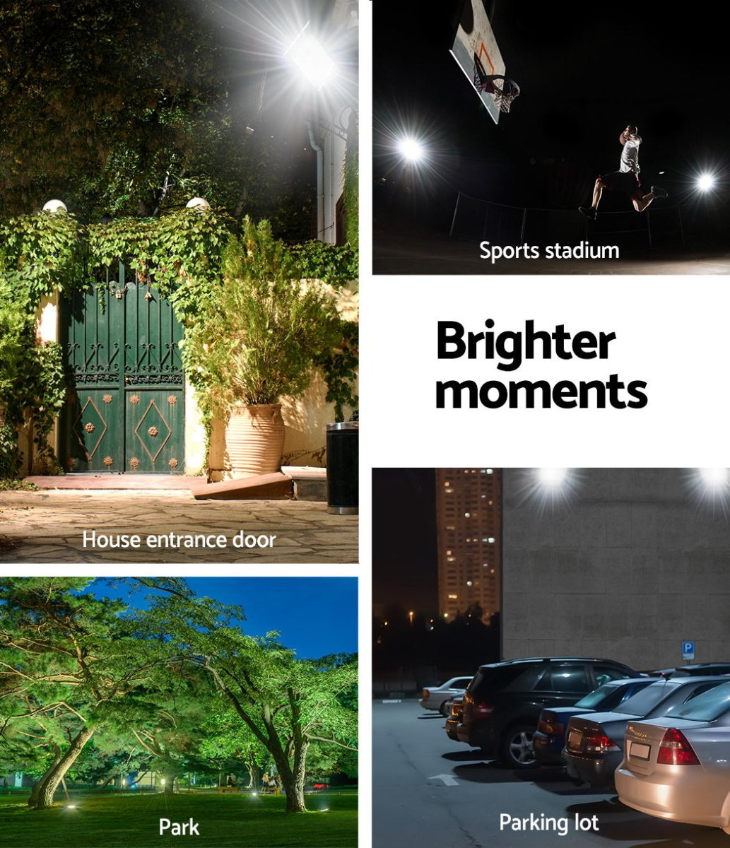 60W LED Solar Lights Street Flood Light W/ Remote - Direct On Sale