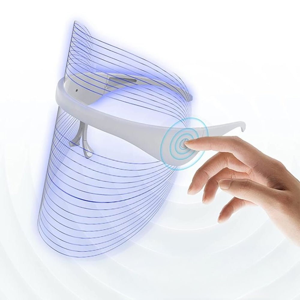 7 Colors LED Facial Mask Light Skin Care Device for Home Use - USB Rechargeable - Direct On Sale