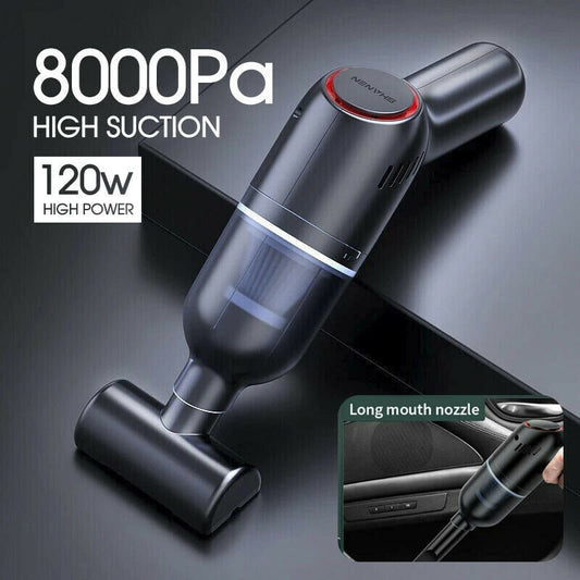 8000Pa Cordless Handheld Car Vacuum Cleaner Rechargeable - Direct On Sale