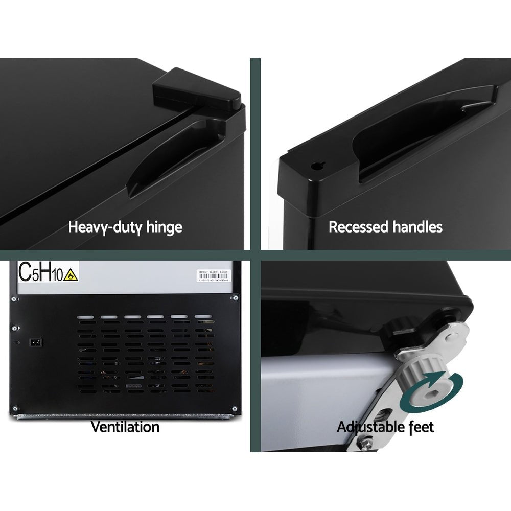 80L Portable Fridge Cooler Upright 12V/24V/240V Caravan Summer Camping - Direct On Sale