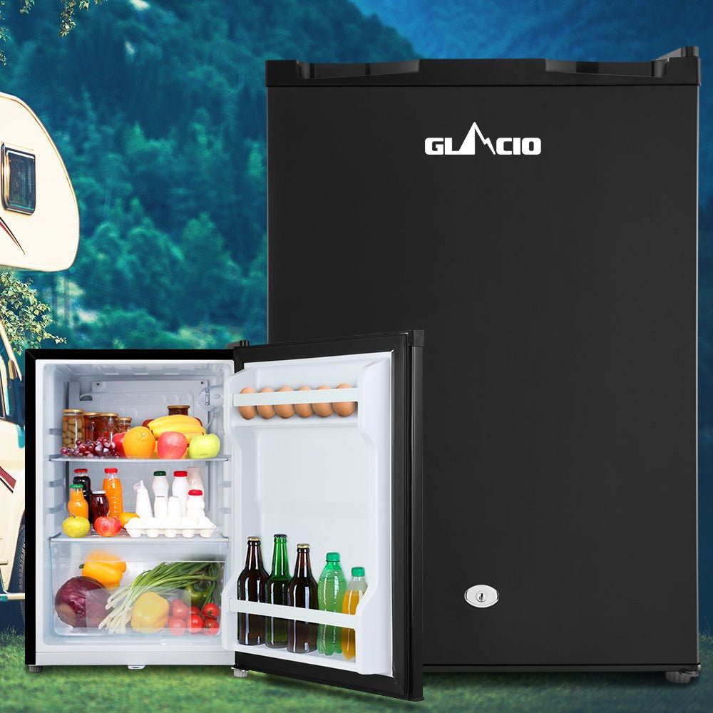 80L Portable Fridge Cooler Upright 12V/24V/240V Caravan Summer Camping - Direct On Sale