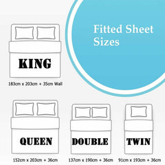 1500TC Ultra Soft Fitted Sheet Pillowcases Set