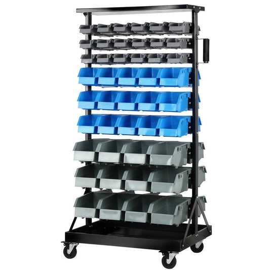 90 Bin Storage Rack Stand Industrial Shelving - Direct On Sale
