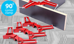 4Pc 90 Degree Timber Steel Clamps